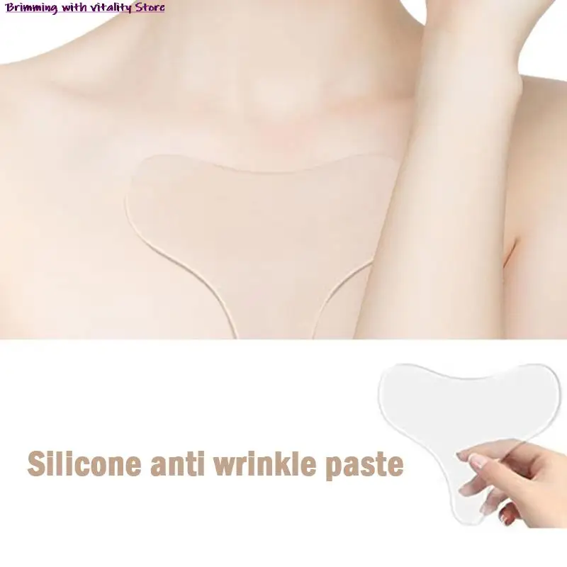 

Многоразовая силиконовая прокладка для груди против морщин, прозрачный уход за лицом
