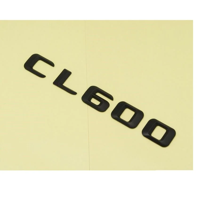 Матовый черный ABS Автомобильный багажник задние цифры буквы значок эмблема