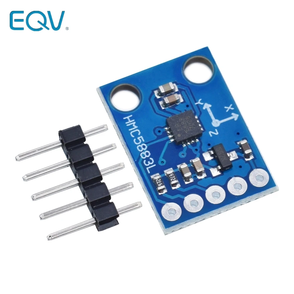 GY-273 3V-5V HMC5883L трехосевой компас модуль датчика магнитометра магнитного поля для