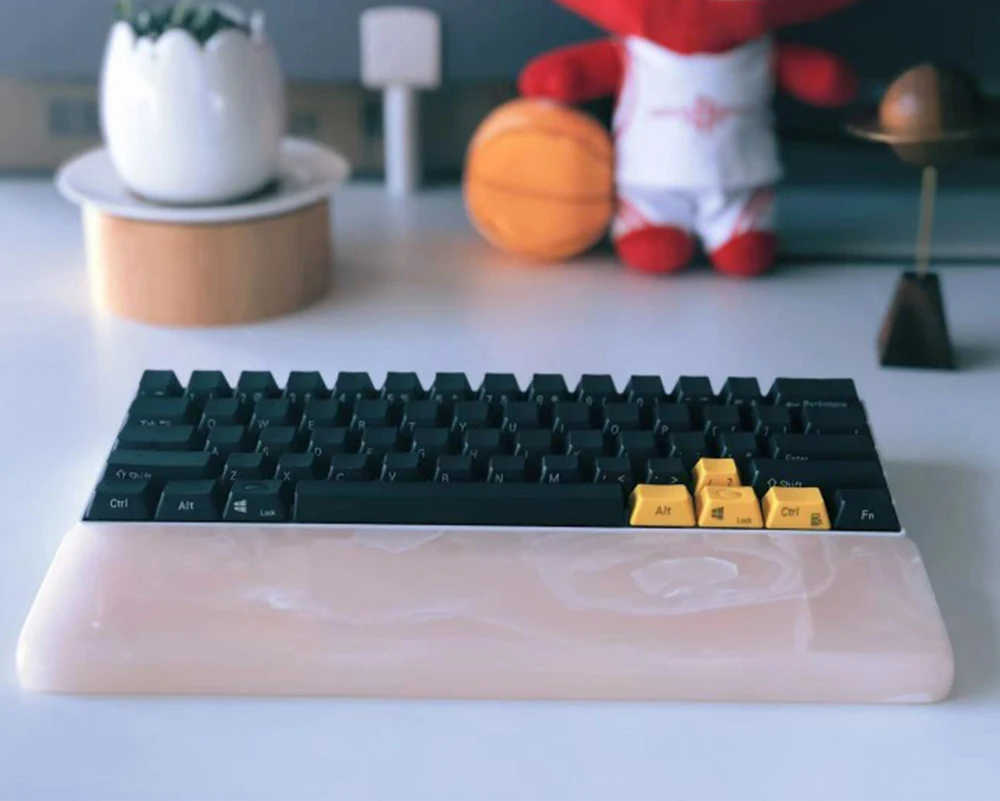 Symphony Resin Wrist Rest Pad For Mechanical Keyboard Size Customized Hand Made Cool Smooth Trays | Компьютеры и офис