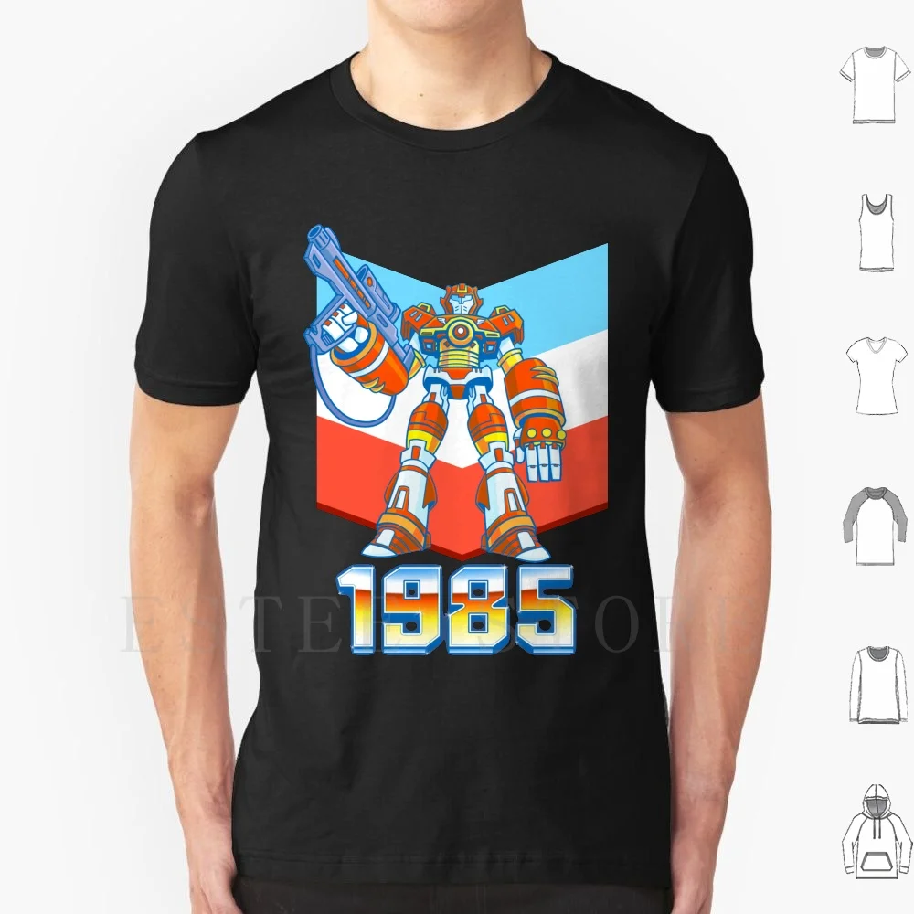 G1 1985 Battloid футболка сделай сам большого размера 100% хлопок Детские Роботы