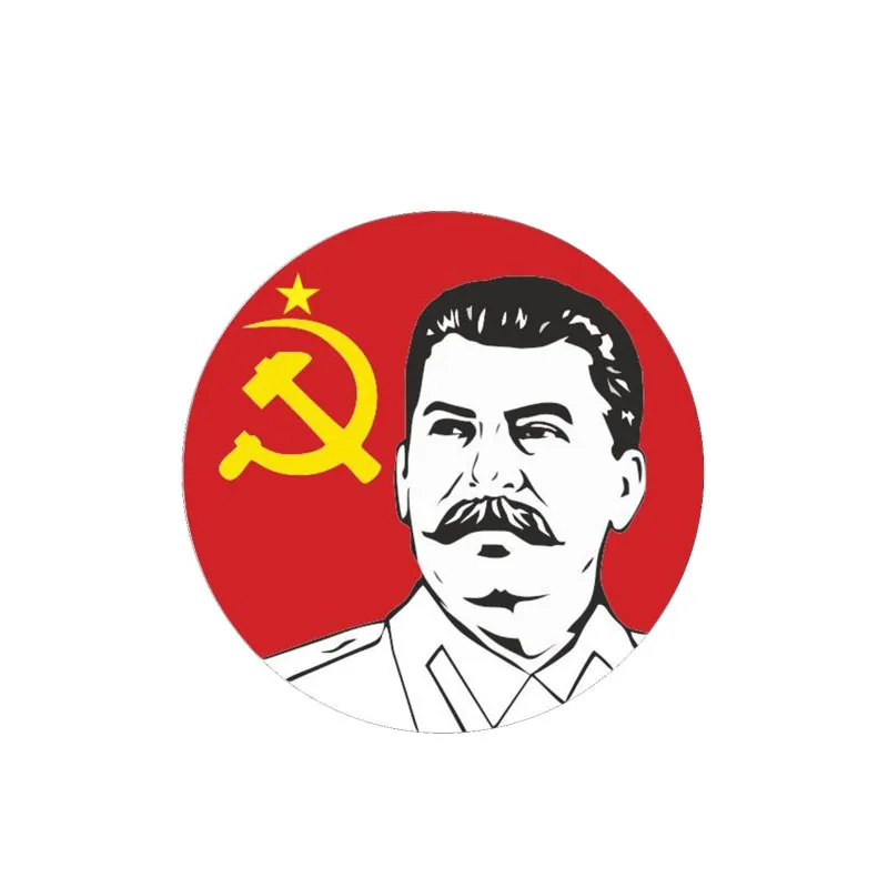 

Russian President Stalin Car Sticker and Decal Funny for Bumper Window Windshield Cover Scratches Accessories KK11*11cm
