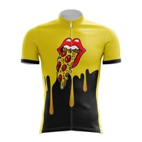pizza lips cycling jersey food cycling clothes road bike cycling clothing apparel quick dry moisture wicking cycling sports