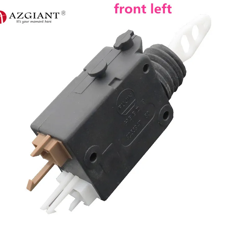 front left --2 plug Автомобильный Центральный контроль дверной замок привод двигателя для Citroen Elysee ZX в сборе - Название цвета: front left --2 plug