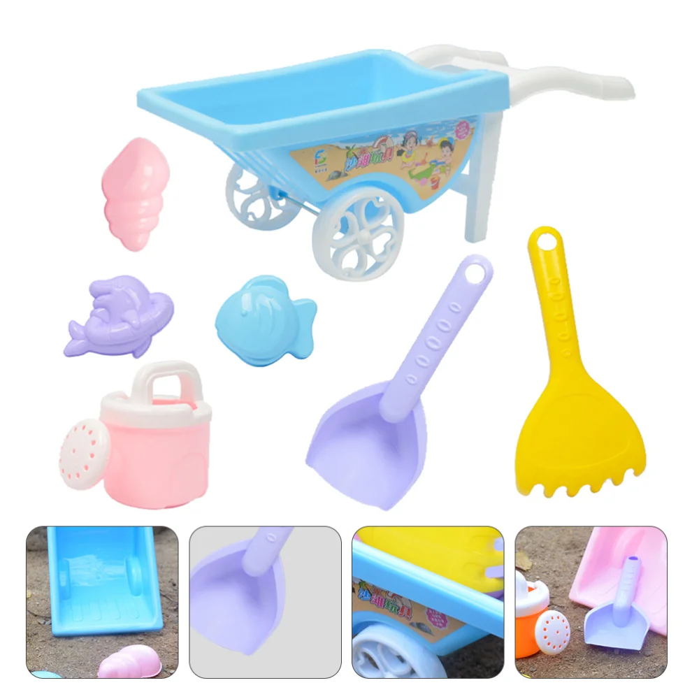 

1 Set/7pcs Toddlers Summer Sand Beach Toys Kids Sand Playing Game Funny Toys