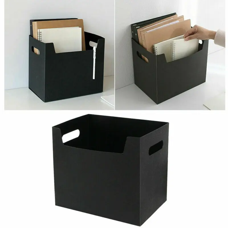 Fashion Brand New Hot Sales Portable PP Books File Box Paper Holders Office Documents Desktop Organizer Kit | Дом и сад