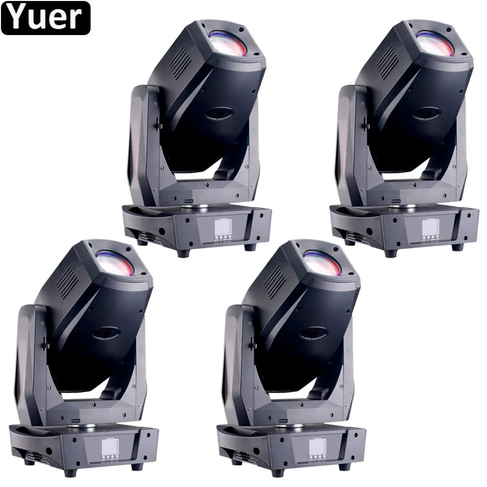 4Pcs/Lot LED 350W 3IN1 Disco Light DMX Stage Spot Beam Wash Moving Head 21/26 Channels With Frost Effect Stage DJ Disco Lights