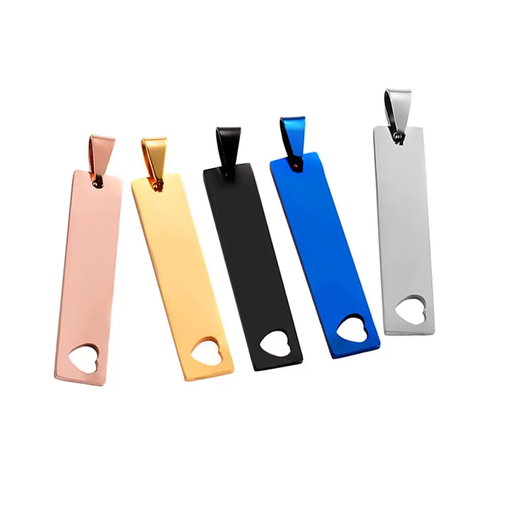 Подвеска из нержавеющей стали для мужчин и женщин бирка с идентификатором собаки