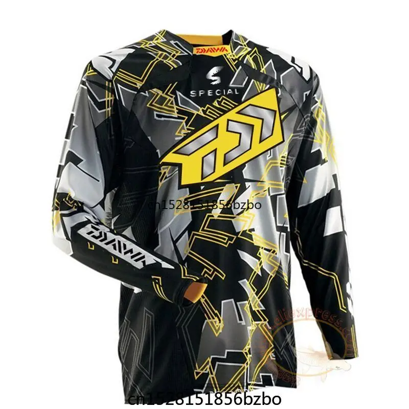 

2020 DAIWA Men Fishing Clothing Ultrathin Long Sleeve Sunscreen Anti-uv Breathable Summer Fishing Shirt Size XS-5XL