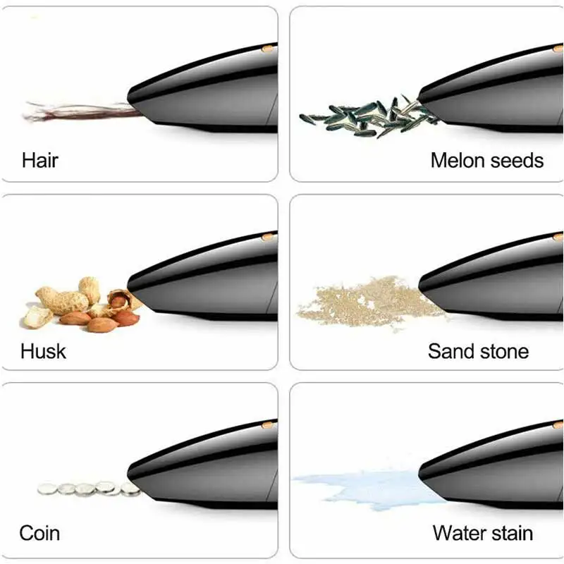 Портативный автомобильный пылесос 12 В двойного назначения для сухой и влажной