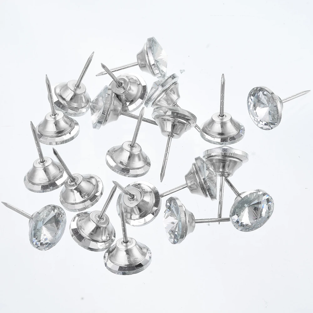 20 штук в упаковке Хрустальная Пряжка мягкая сумка диван гвозди алмазная пряжка