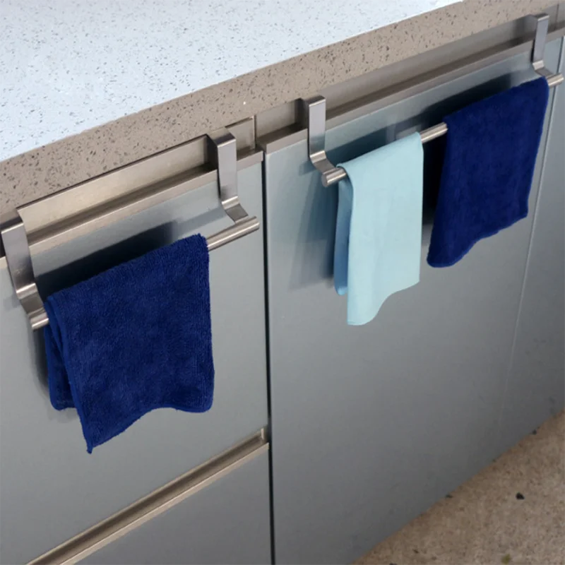 Multifunction Stainless Steel Bathroom Towel Stand Rack Kitchen Cupboard Hanger Cabinet Door Chest Hanging Storage Shelf | Дом и сад