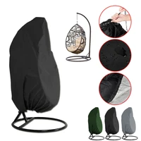 1pcs outdoor swing hanging chair eggshell dust cover garden weave hanging egg chair seat cover anti uv waterproof for home