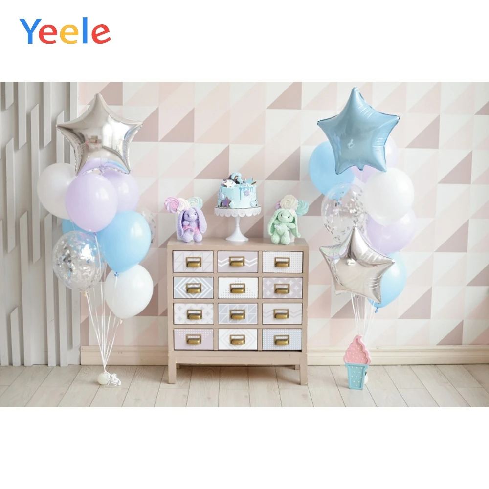 Yeele воздушные шары шкаф куклы для торта детский день рождения Фотофон фоны