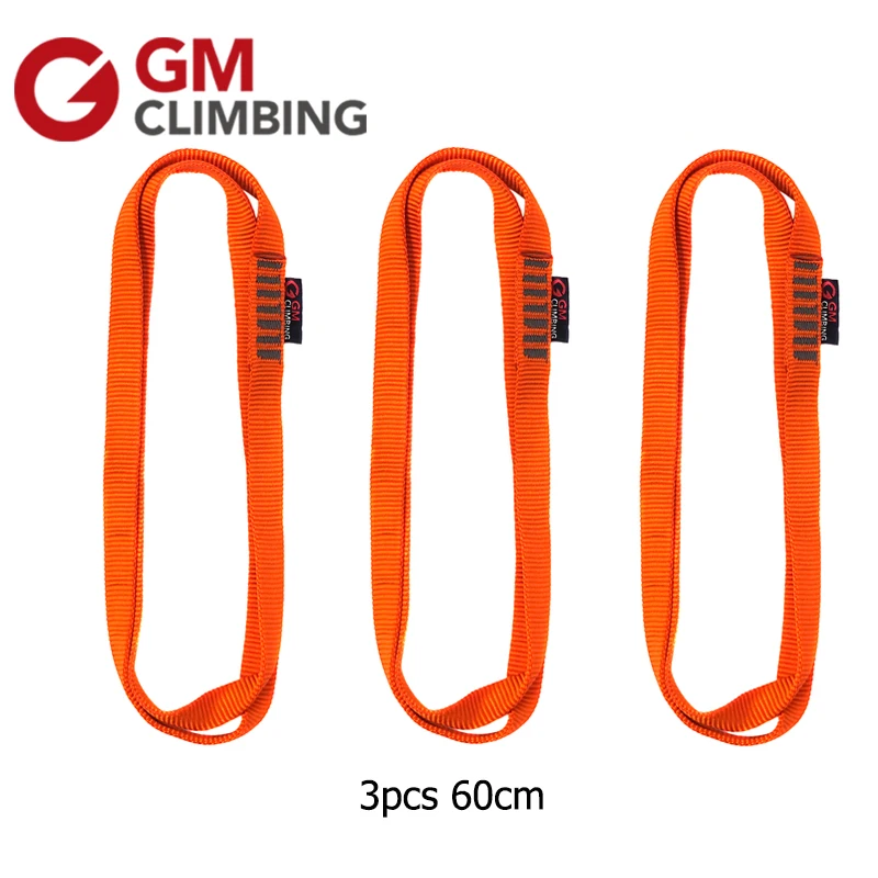 3 шт. слинг для скалолазания 22kN нейлоновая лента CE / UIAA 30 см/60 см/120 см Arborist