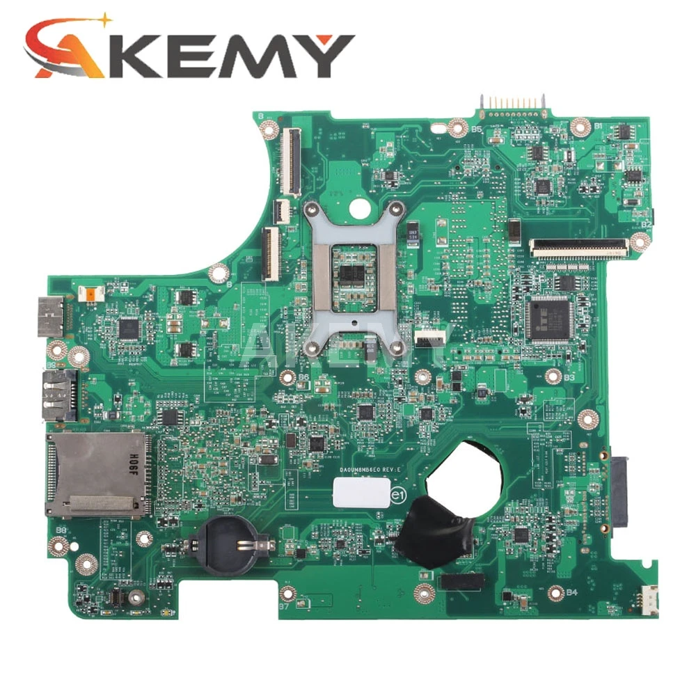 Akemy CN-07NTDG 07NTDG DA0UM8MB6E0 для Dell Inspiron 14R N4010 14 дюймов материнская плата ноутбука HD GMA HM57 DDR3