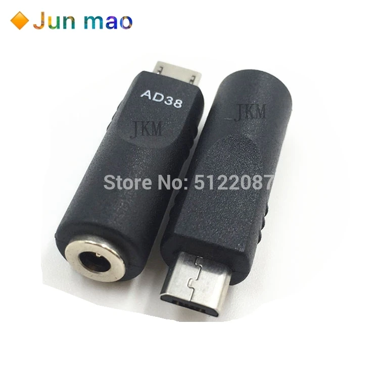 1 шт. 3 5*1 мм гнездо штекер Micro USB разъем питания постоянного тока адаптер для