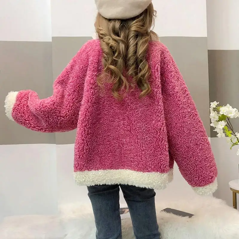 Женские плюшевые пальто из овечьей шерсти Осень зима 2020 Женская Толстая теплая