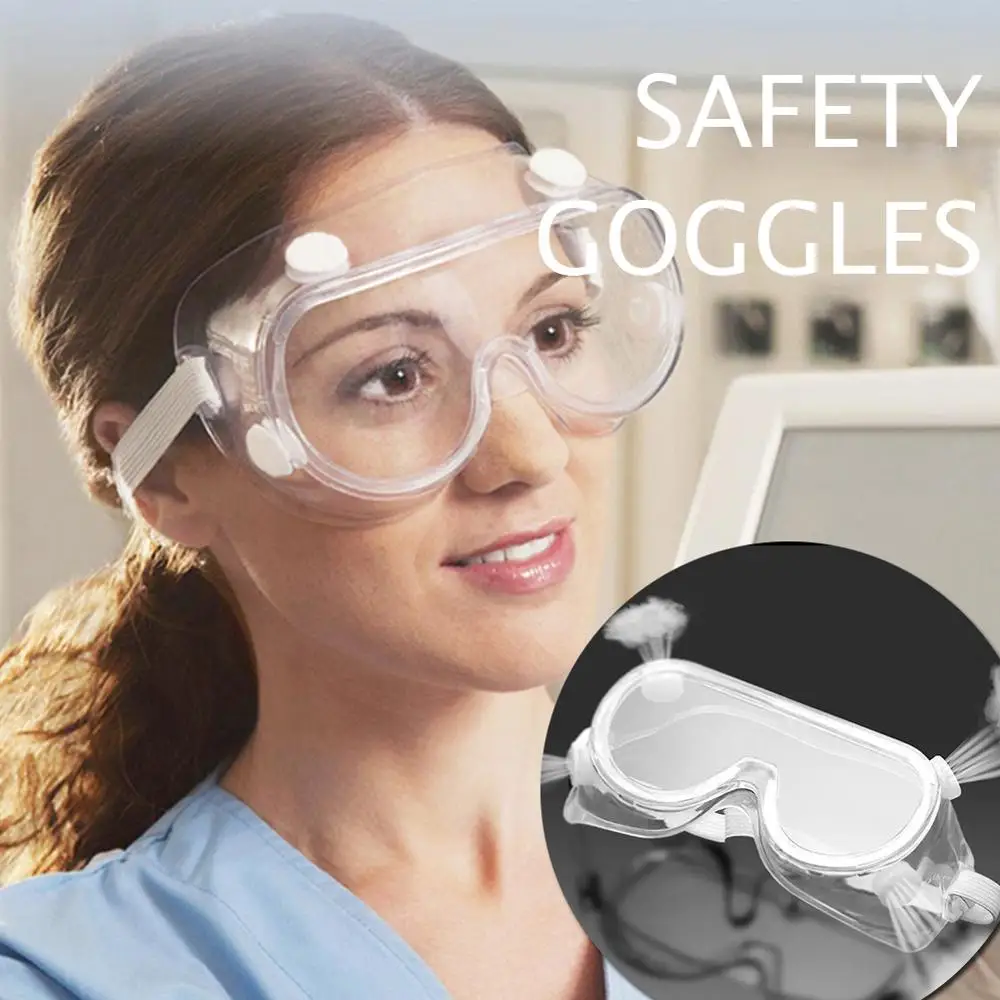 

Protection Safety Goggles Anti-saliva Wind-proof Sand Lsolation Glasses Fully-enclosed Multifunctional Eye Mask for Work Safety