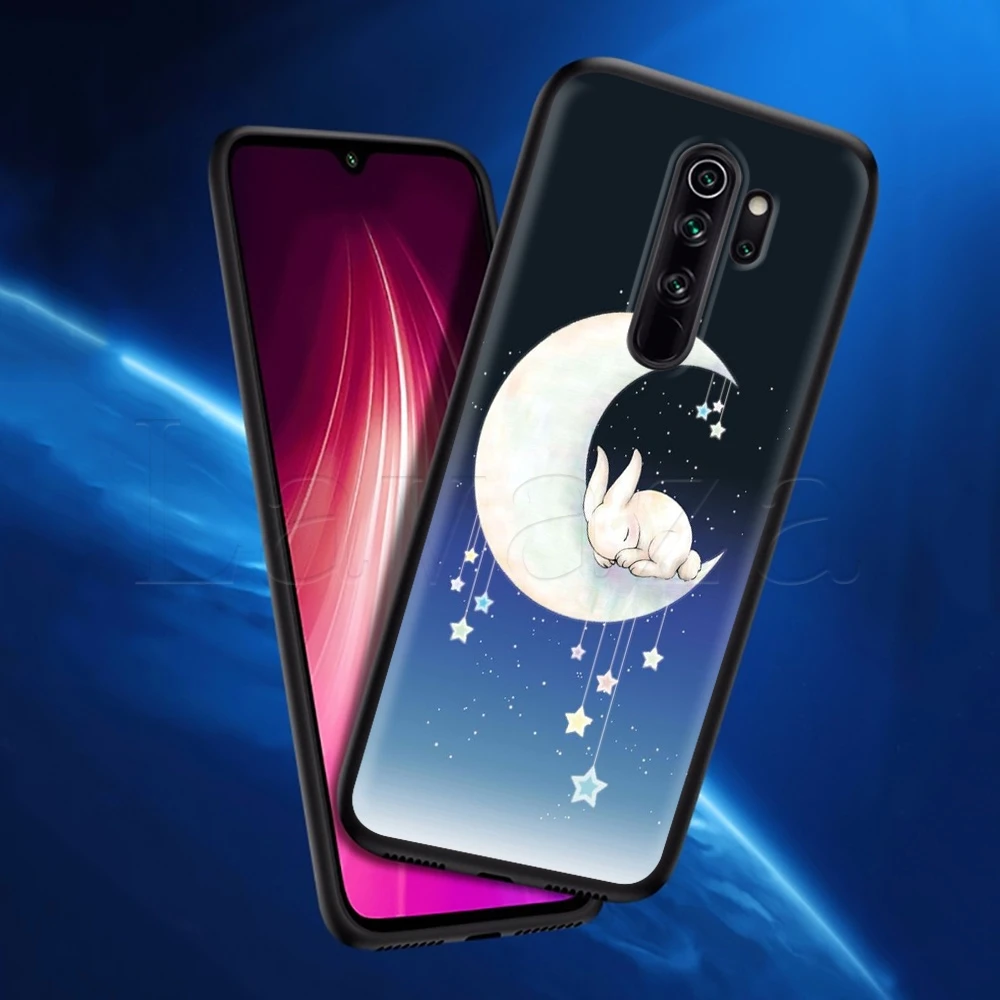 Lavaza луна кролик мягкие чехол для Xiaomi Mi MAX 2S 3 6 8 9 лет CC9E SE A1 A2 A3 F1 Примечание 10 Pro