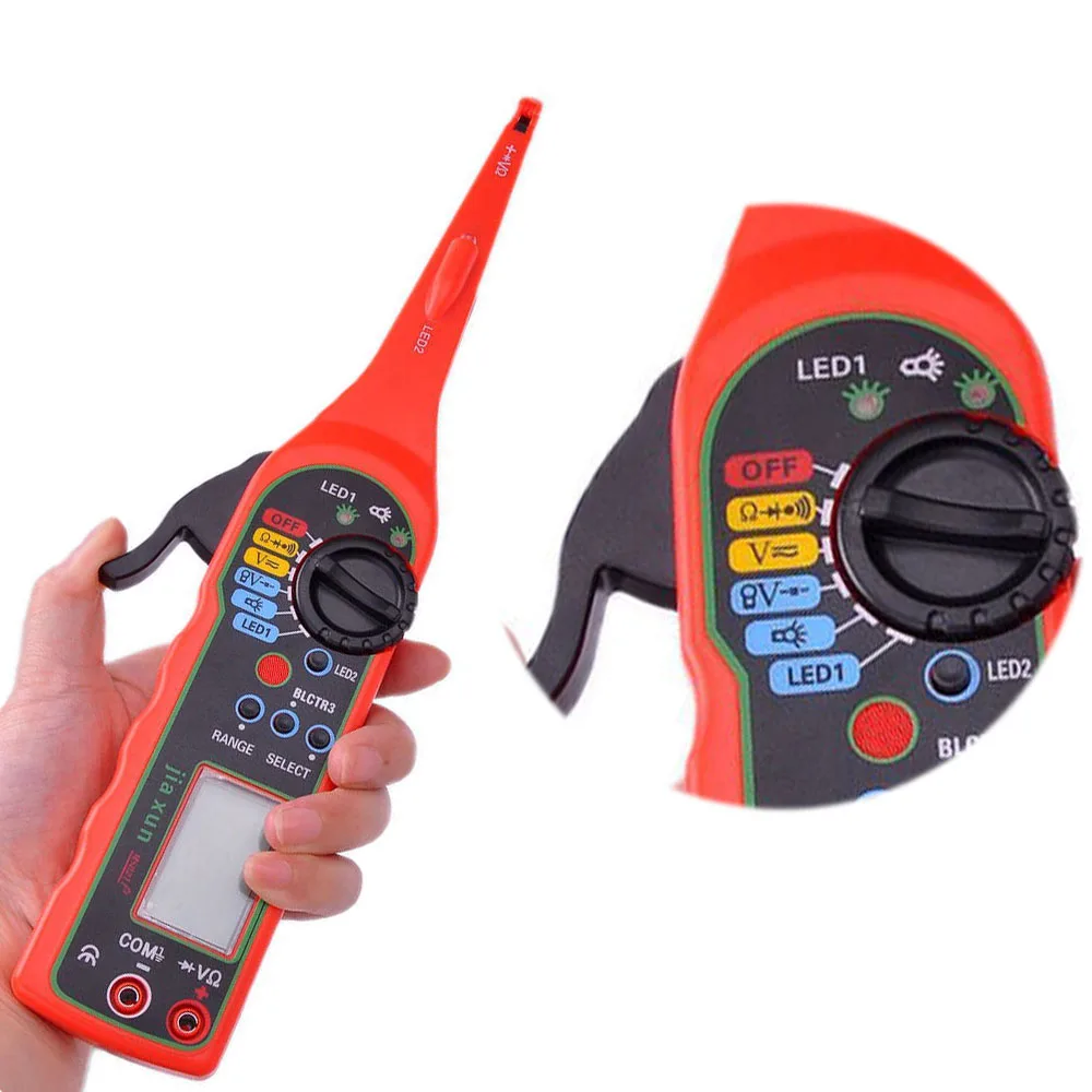 Новый многофункциональный авто Пробник цепей мультиметр лампы для ремонта