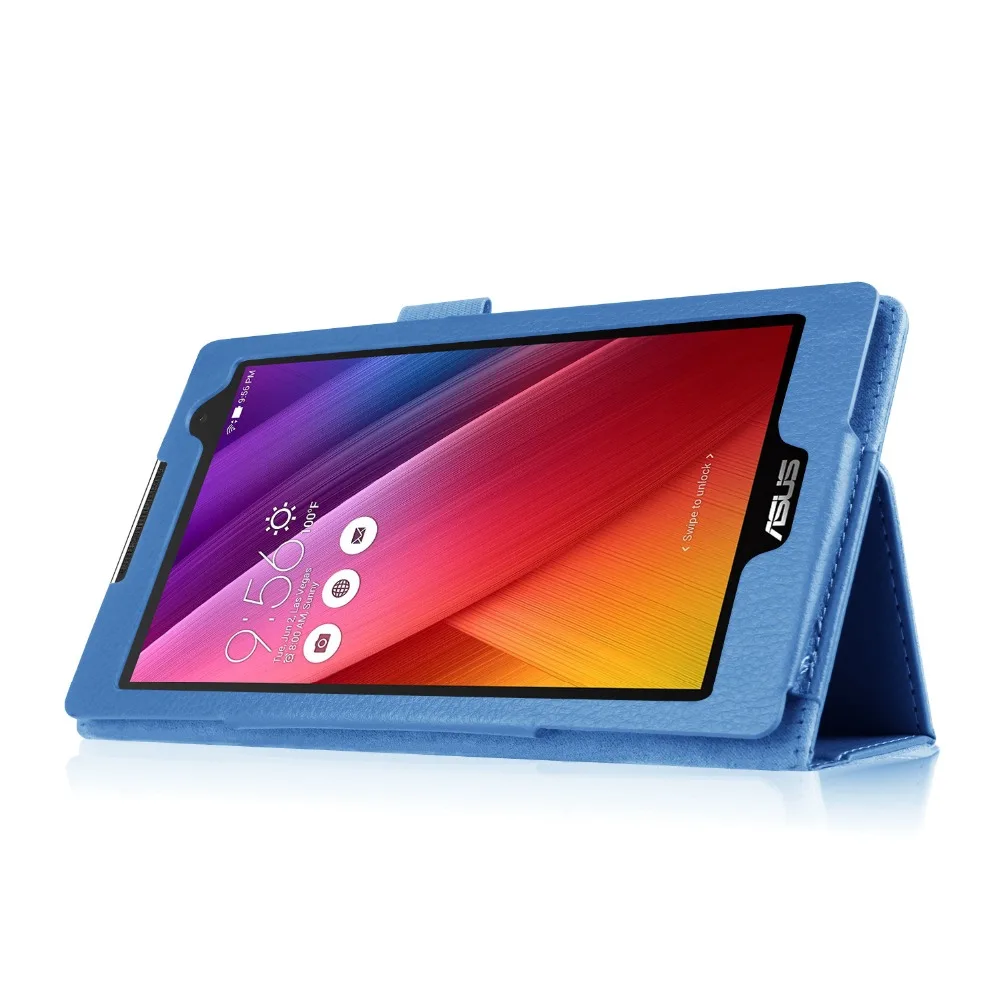 Модный чехол из искусственной кожи с магнитной подставкой для Asus Zenpad C 7 0 планшета