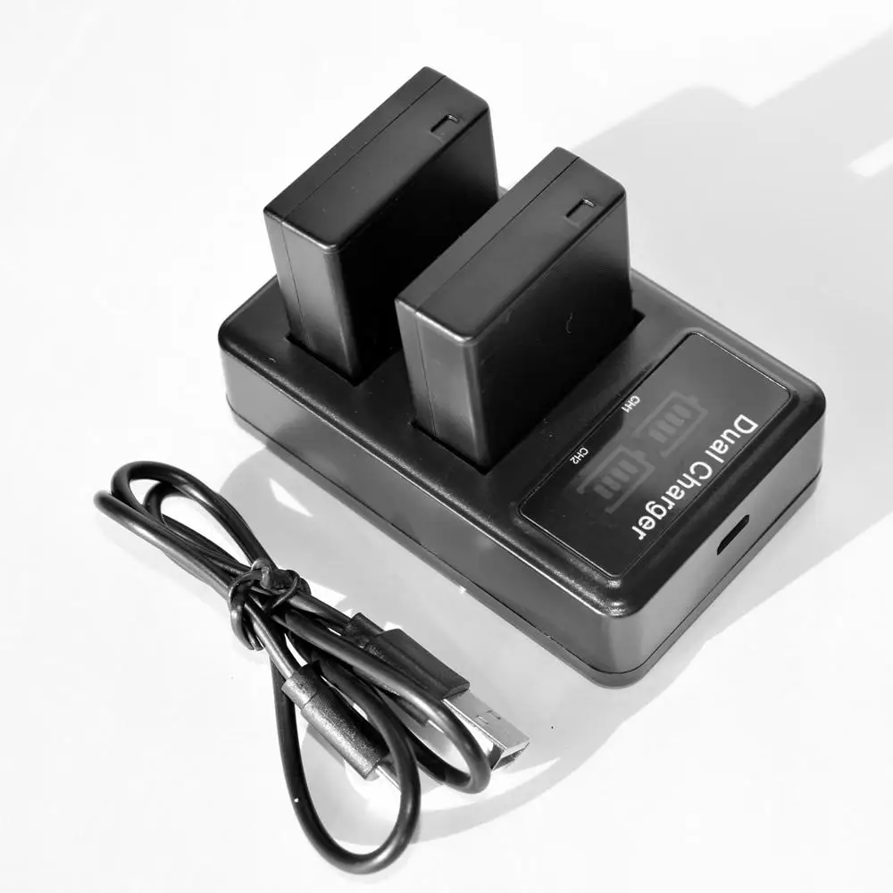 2 шт аккумулятор + LCD двойное зарядное устройство для Leica BP-DC15 D-Lux 7 D-Lux7 Type 109 C-Lux -