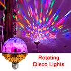 E27 диско светильник лампы лазерный проектор Вращающийся RGB вечерние светильник лампа лампочка для дискотеки для диско День рождения вечерние клуб бар Рождество