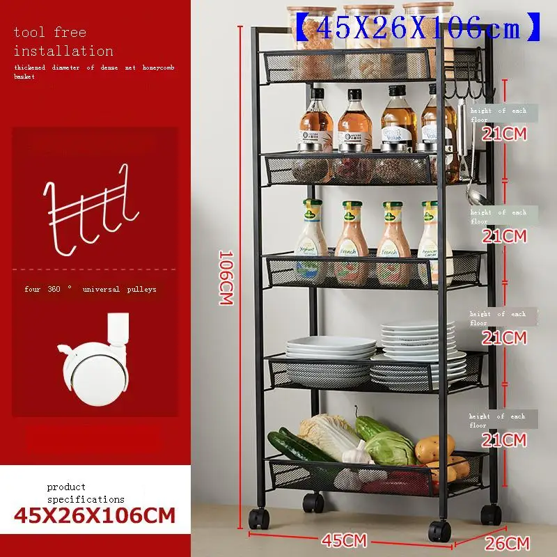 

Spice Repisas Y Cutlery Holder Estanteria Bathroom Organizer Mensola Scaffale with Wheels Estantes Trolleys Kitchen Storage Rack