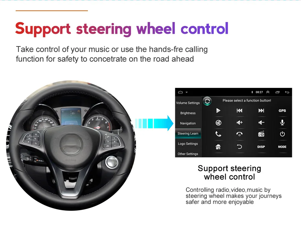 Android автомобильный радиоприемник с навигацией GPS плеер для Renault Dacia Duster Captur Lada Xray 2