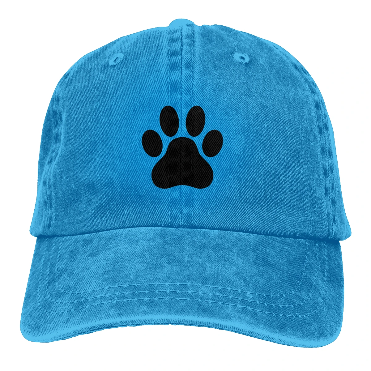 Черная собачья лапа Помытый хлопок чистый цвет светильник доска мужская