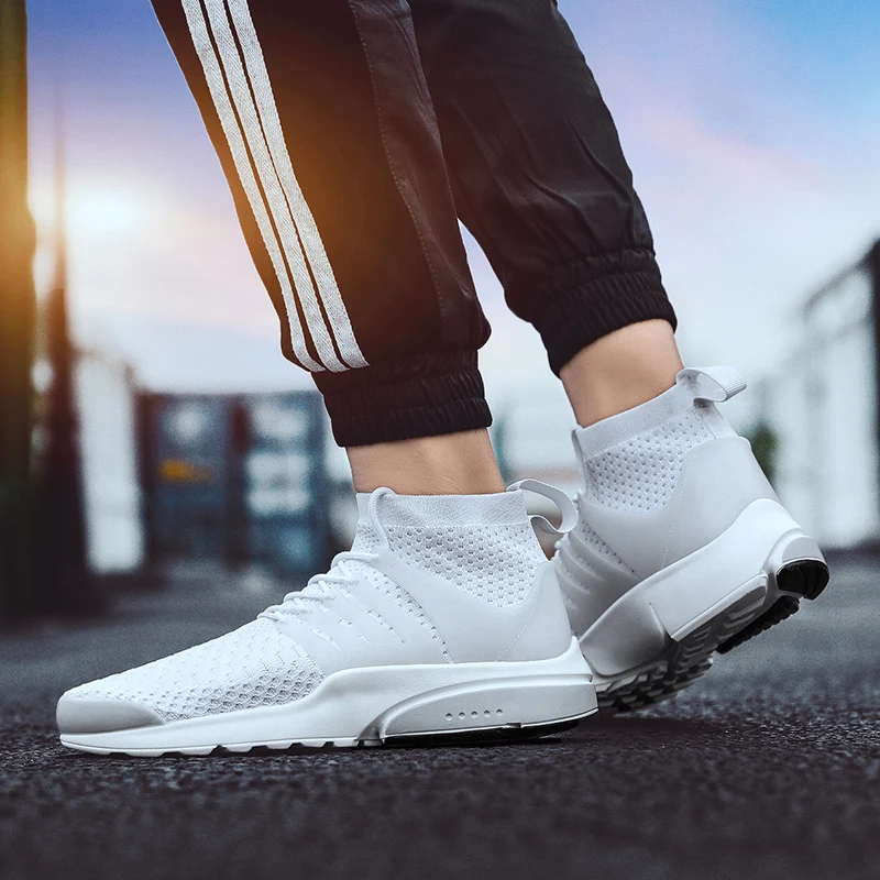 

White Casual Shoes Breathable Casual Shoes Sneakers Sneaker Black Men 2020 Zapatos Informales De Hombre For