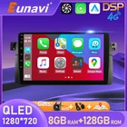 Eunavi Android Авто Carplay Мультимедиа Видео плеер для BMW E46 M3 318i 320i 325i автомобильное радио 2 Din головное устройство GPS QLED экран 4G