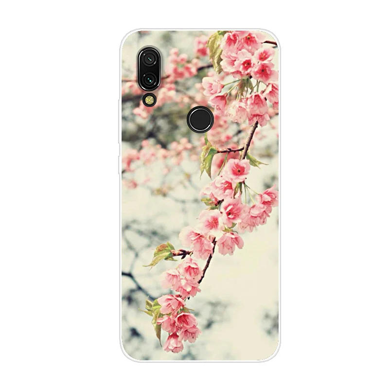 50 Чехол Redmi 7 для Xiaomi Redmi 7, мягкий, симпатичный, из ТПУ, задняя крышка Fundas для Xiomi Redmi7, силиконовый чехол для телефона s Hoesje, тонкий Чехол - Цвет: 50