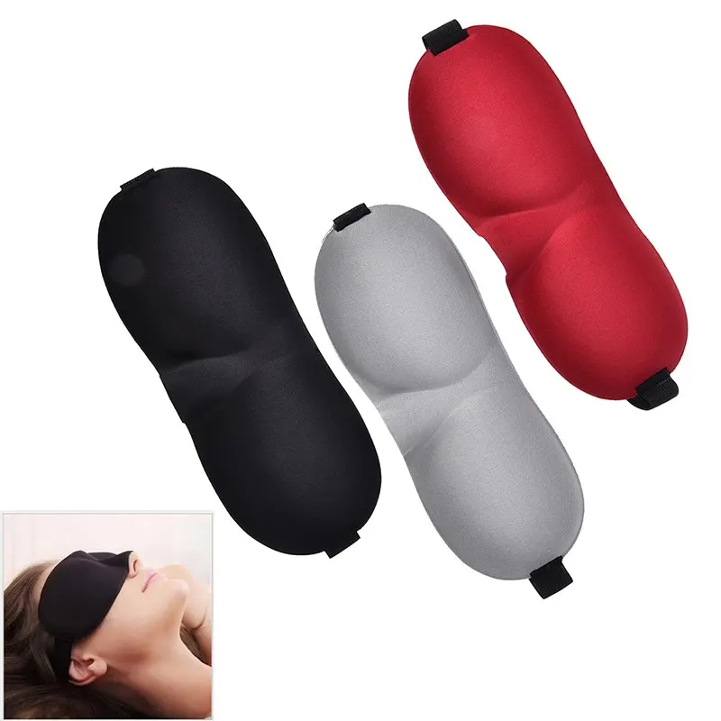 

1Pcs 3D Sleep Mask Natural Sleeping Eye Mask Eyeshade Cover Shade Eye Patch Women Men Soft Portable Blindfold Travel Eyepatch