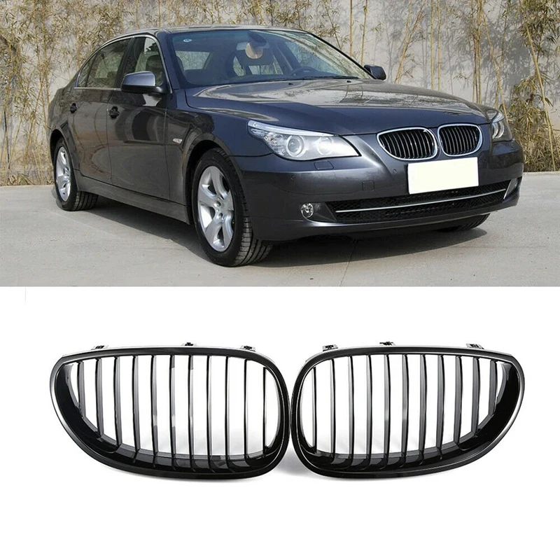 E60 гриль Передняя почечная Спортивная решетка для BMW E61 5 серия M5 525I 525Xi 528I 528Xi 530I 530Xi