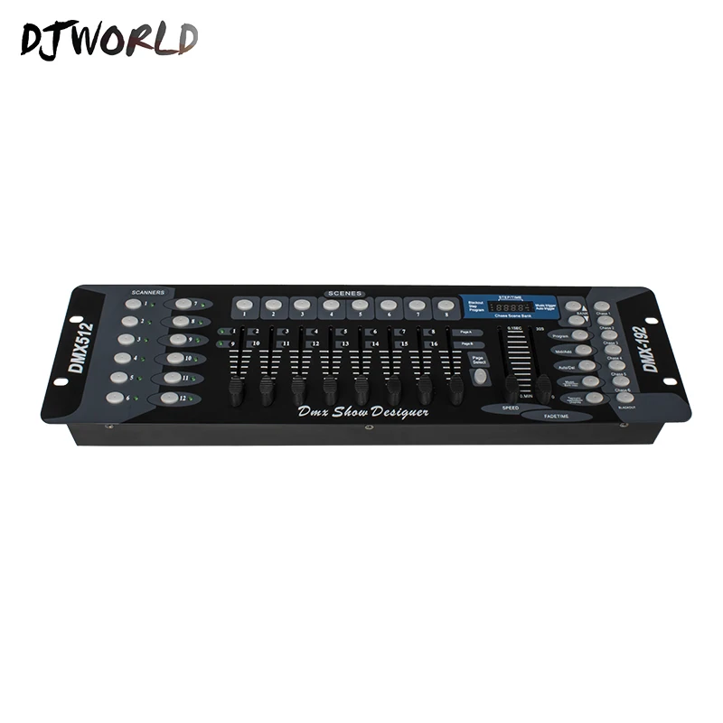 

192 DMX512 Controller Stage Lighting DJ Disco Equipment DMX Console For LED Par Light Beam Wash Gobo Light 7R 230W DJWORLD