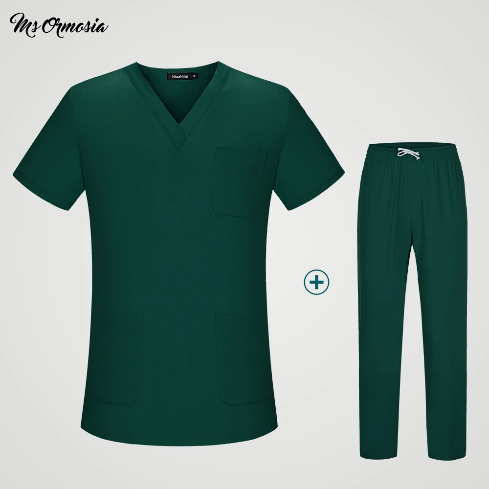 Новинка 2020 модная темно синяя хлопковая тонкая рабочая одежда msormosia для салона