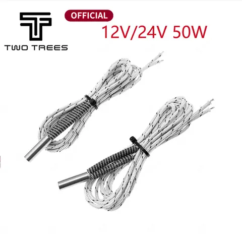 Картриджный нагреватель T-Trees 12V 50W 24V 50W для 3D-принтера