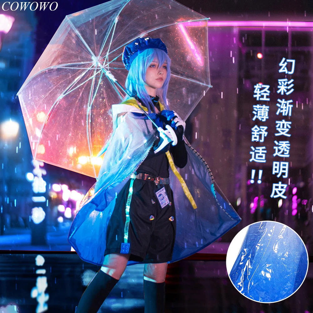 

Anime! Arknights Mizuki Game Suit Gorgeous Uniform Cosplay Costume Halloween Carnival Party Role Play Outfit For Women NEW
