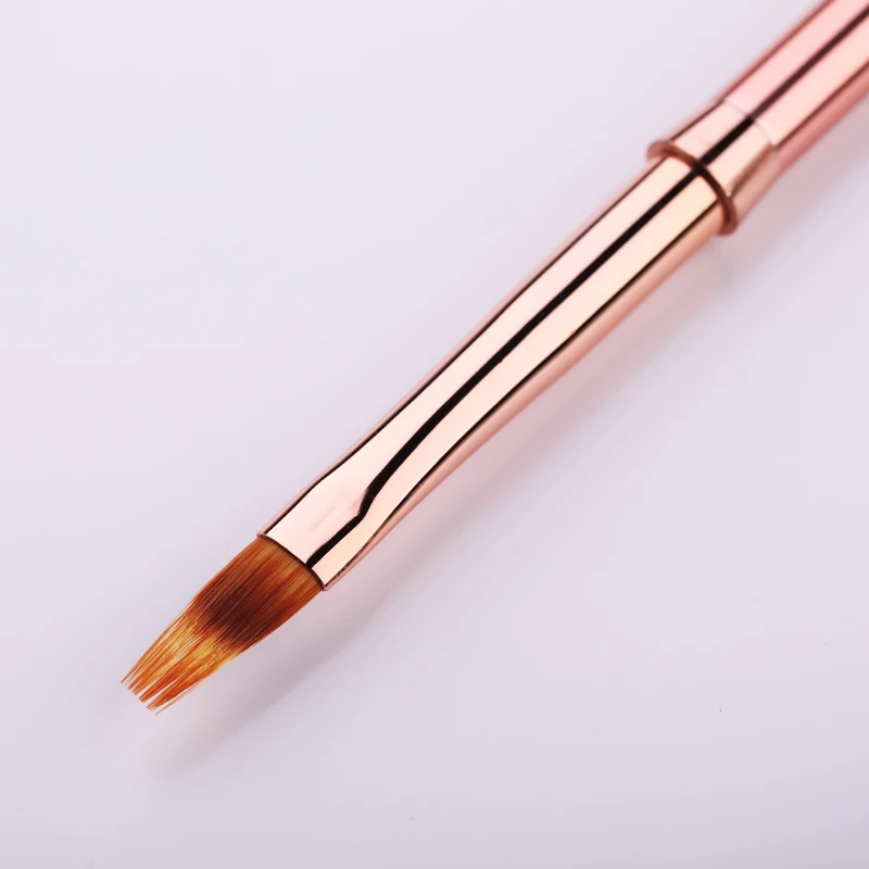 1 Pcs UV Gel Liner Brush Rose Gold Nail Color Painting Drawing Pen for Portable Handle Tools | Красота и здоровье
