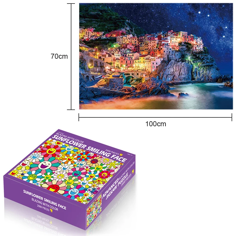 Пазлы 2000 элементов для взрослых подростков игра головоломка произведения