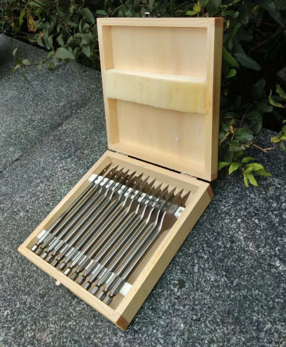 16/13 шт./кор. 6 мм-38 мм плоское сверло длинное Высокоуглеродистая Сталь