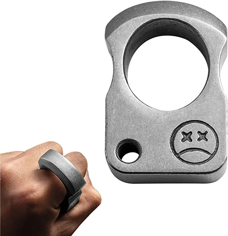 

Alloy Steel Outdoor Survival Tool, Tactical Tool Multifunctional Ring Pendant