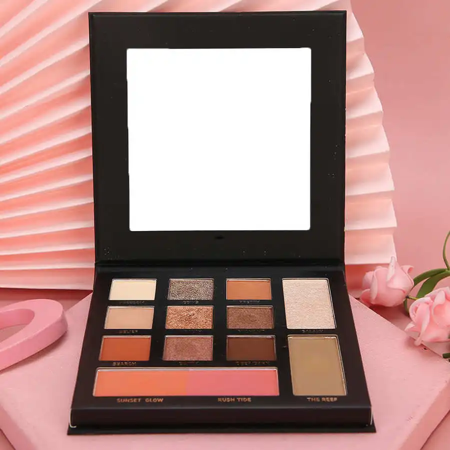 Пудра для макияжа глаз IMAGIC 13 цветов Тени век хайлайтер Power Matte Eye Shadow палитра