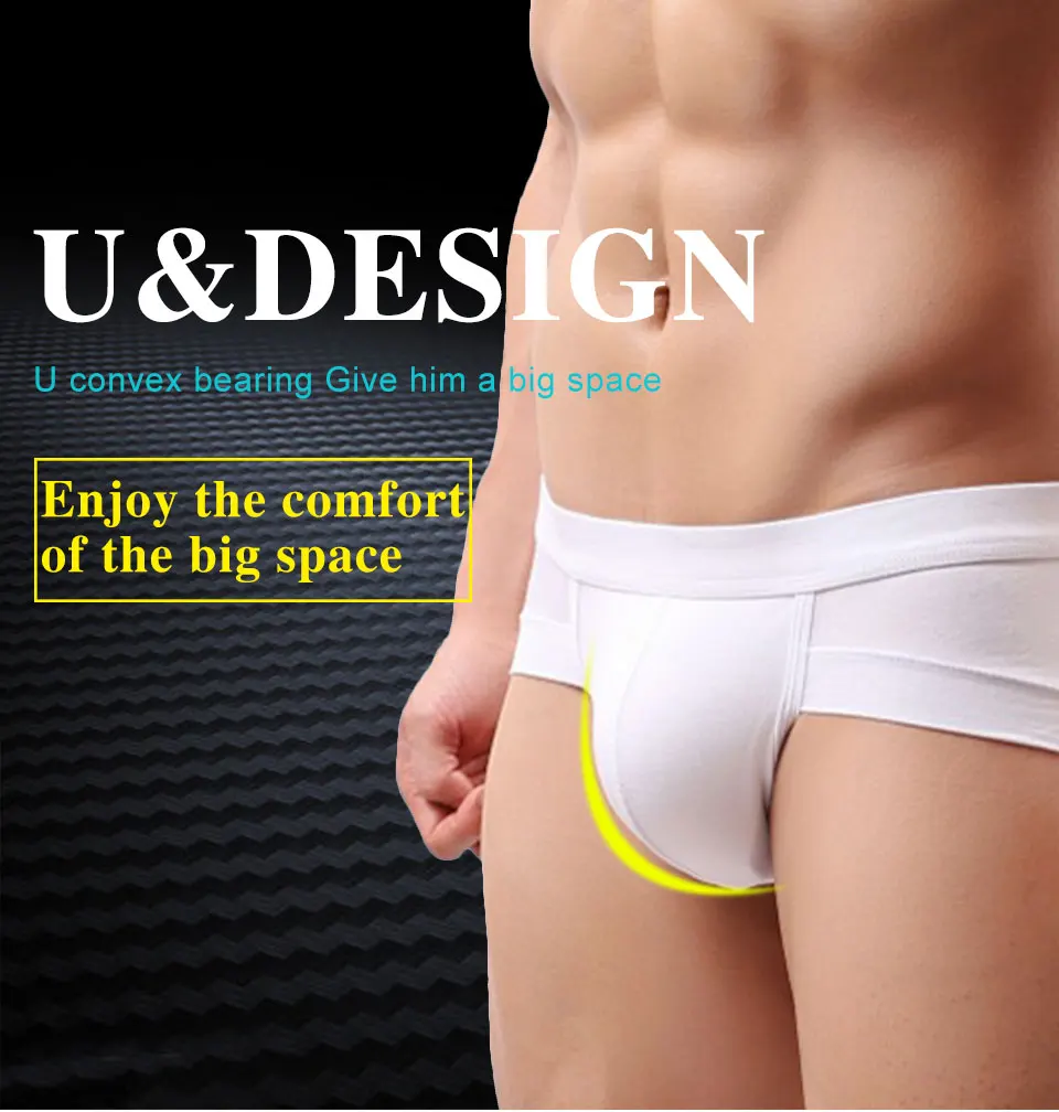 Трусы брифы мужские из модала нижнее белье с заниженной талией размеры XL XXL XXXL| |