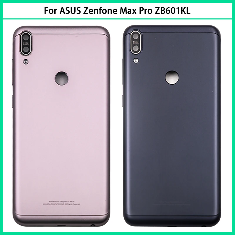 Новинка для ASUS Zenfone Max Pro ZB601KL Металлическая задняя крышка аккумулятора задней