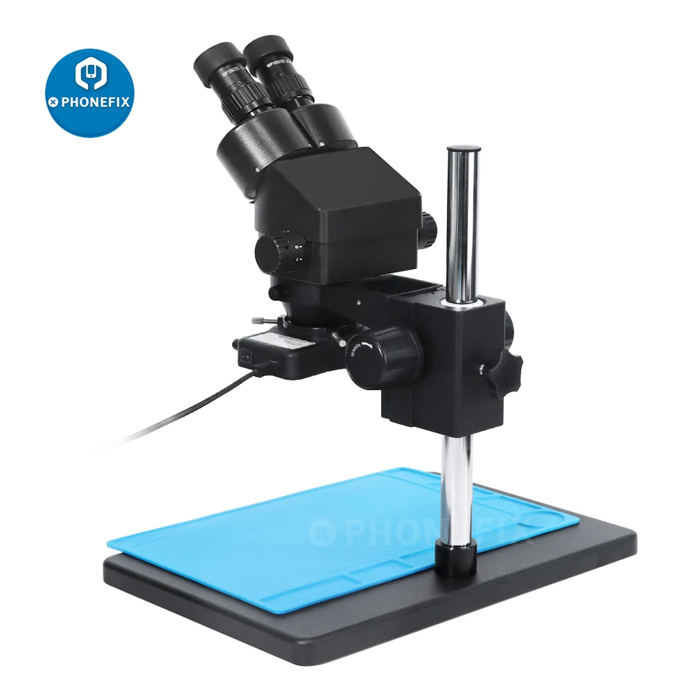 Промышленный стереомикроскоп с подсветкой 3 5x-180X | Инструменты