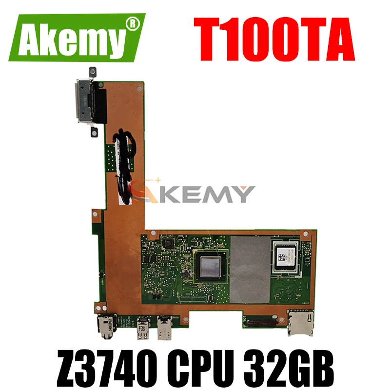 

T100TA 1,33 GHz Z3740 CPU 32GB Материнская плата ASUS T100T T100TA материнская плата для ноутбука 60NB0450-MB1070 100% протестирована Бесплатная доставка