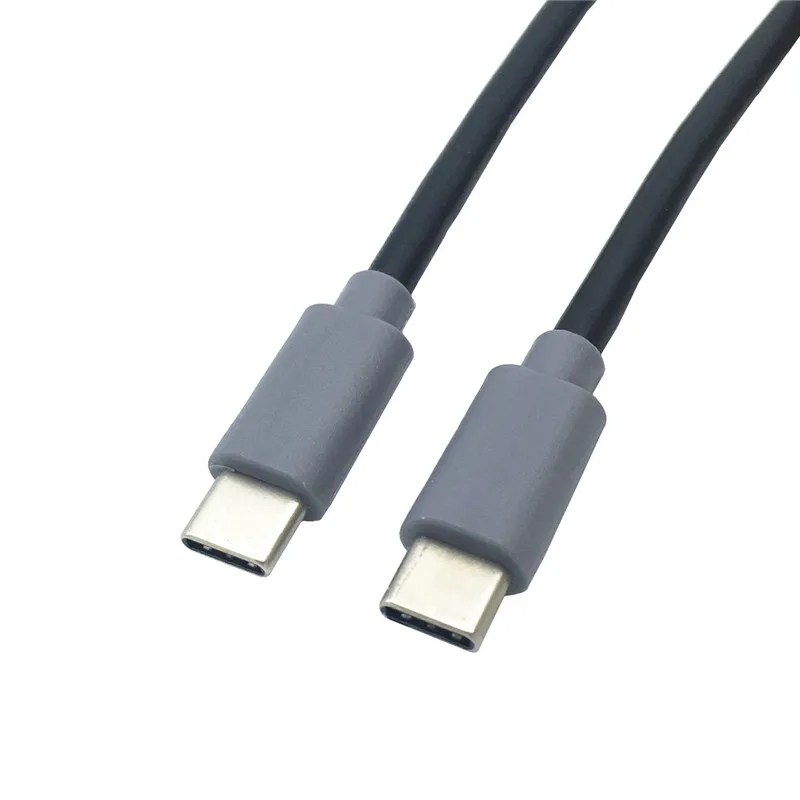 

Type-c Male to Type-c Male Converter OTG Adaptor Lead Data Cable 25cm 100cm